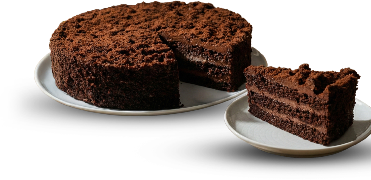 Belgian Chocolate Slice Cake